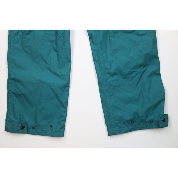 Vintage 90s Gander Mountain Mens M - XL Tall Waterproof Wide Leg Rain Pants USA - Picture 13 of 15